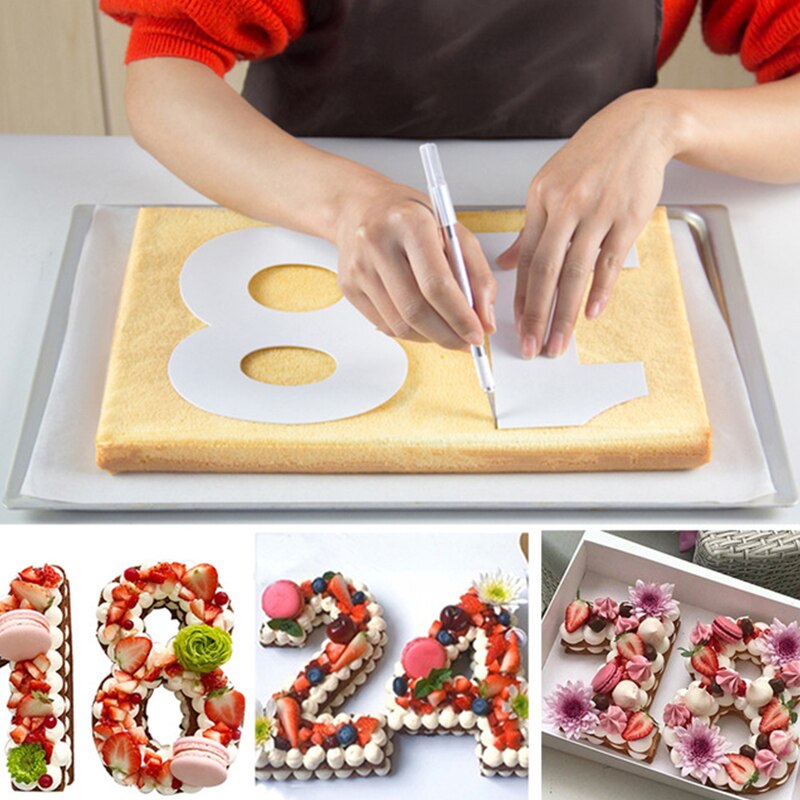 Khuôn Làm Bánh Từ 0-9 Hình Chữ Cái Và Số Độc Đáo