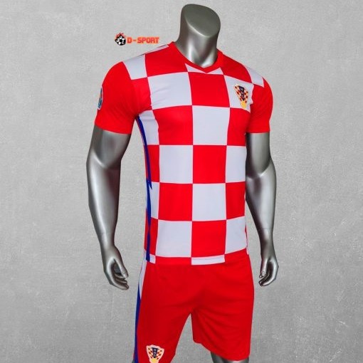 Quần Áo Bóng Đá Đội Tuyển Croatia Euro 2021 - Thun Lạnh Cao Cấp - Cam Kết Hình Thật