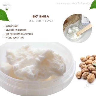 Bơ Shea Tinh Chế Pháp - Nguyên liệu mỹ phẩm dưỡng ẩm