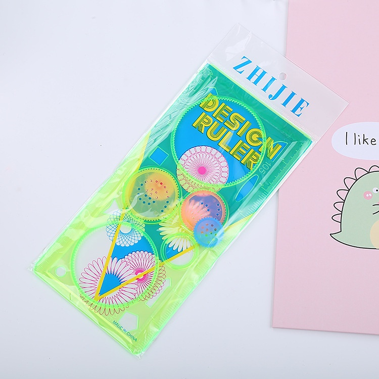 1 Thước Kẻ Đa Năng Trong Suốt Sáng Tạo