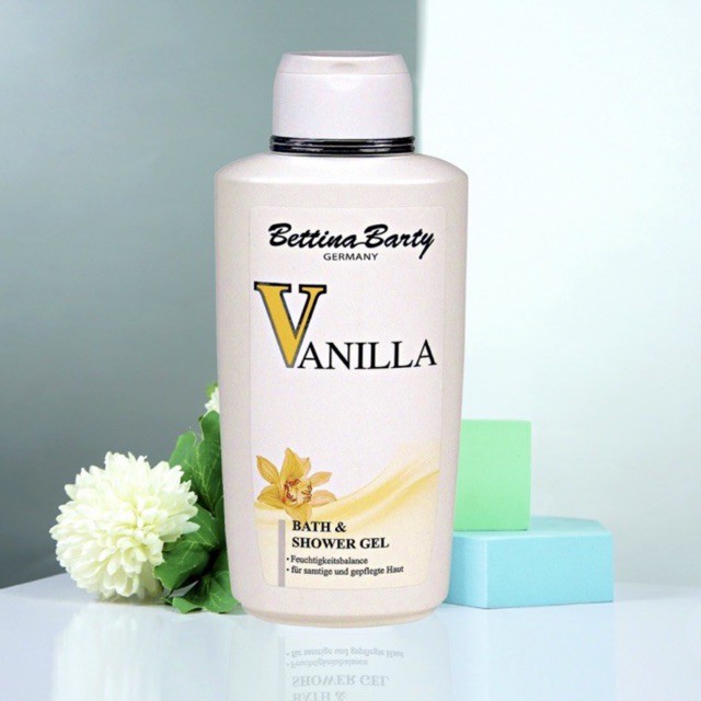 (Auth) Sữa tắm Vanilla Bettina Barty 500ml