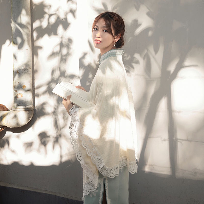 Đầm sườn xám cách tân thời trang xuân thu năm 2021 | BigBuy360 - bigbuy360.vn