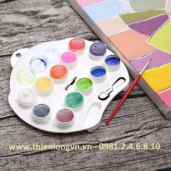 Màu nước Thiên Long 12 màu Colokit WACO – C07