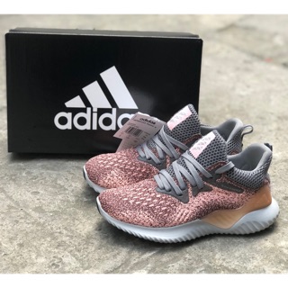 Giầy alpha bounce hồng xước cao cấp fullbox