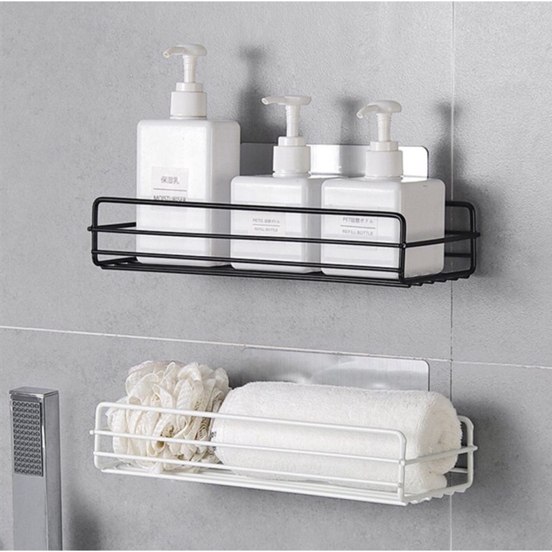 Giá sắt pilu kệ decor đa năng trang trí nhà cửa, đựng đồ treo tường nhà tắm, bếp tiện dụng