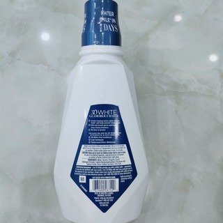 Nước xúc miệng Crest 3d white 946ml của Mỹ