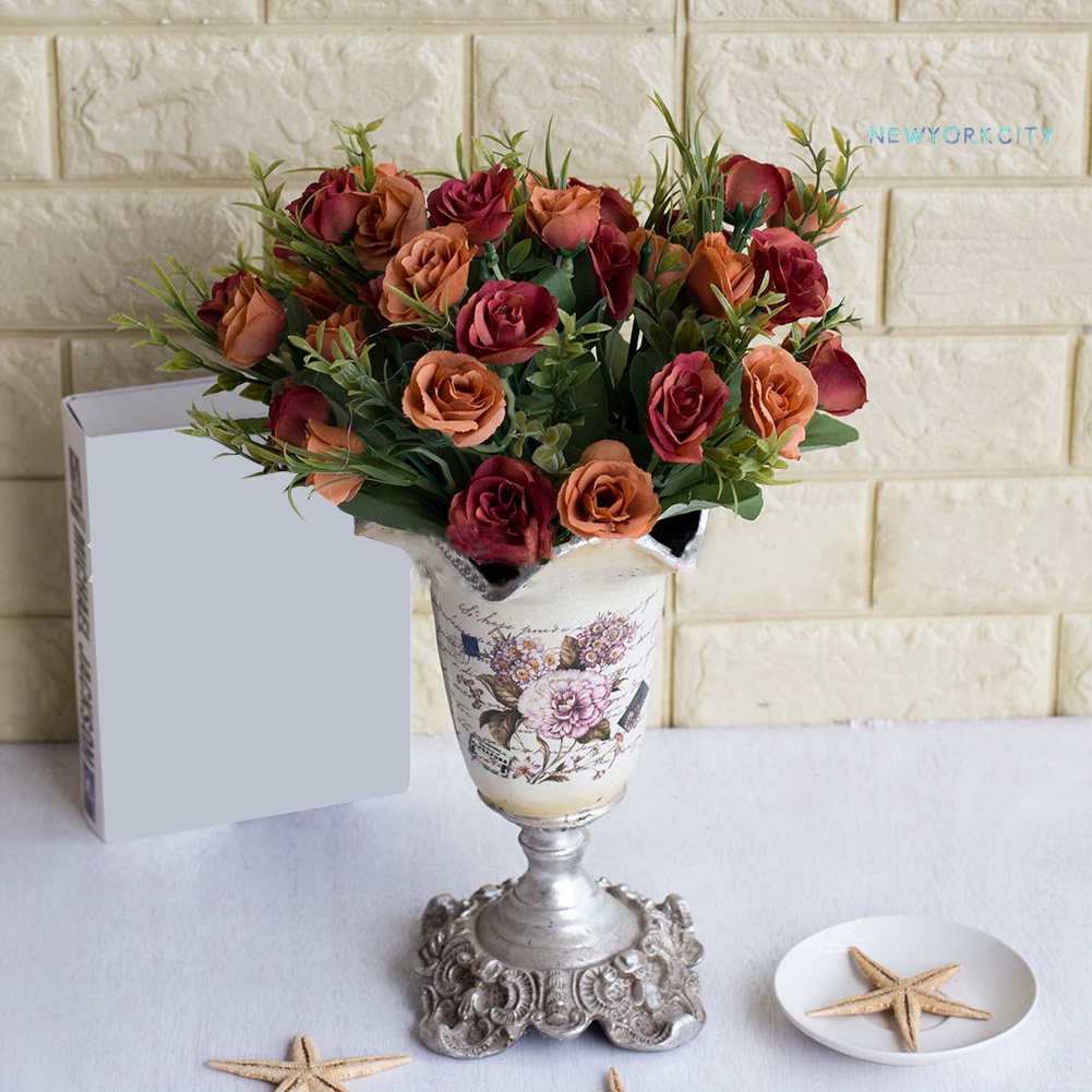 10 Bông Hoa Hồng Nhân Tạo Dùng Cho Trang Trí