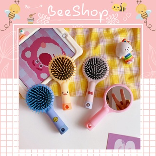 LƯỢC KÈM GƯƠNG 2 IN 1 - GƯƠNG LƯỢC CẦM TAY