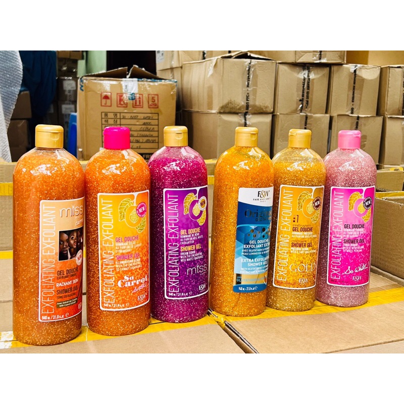 Sữa tắm tẩy da chết nhẹ nhàng của FW Pháp - Exfoliating exfoliant