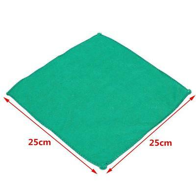 1 Khăn Vuông Sợi Nhỏ Màu Xanh Lá Đậm Dùng Trong Siêu Thị / Công Nhân / Xe Hơi E8K1
