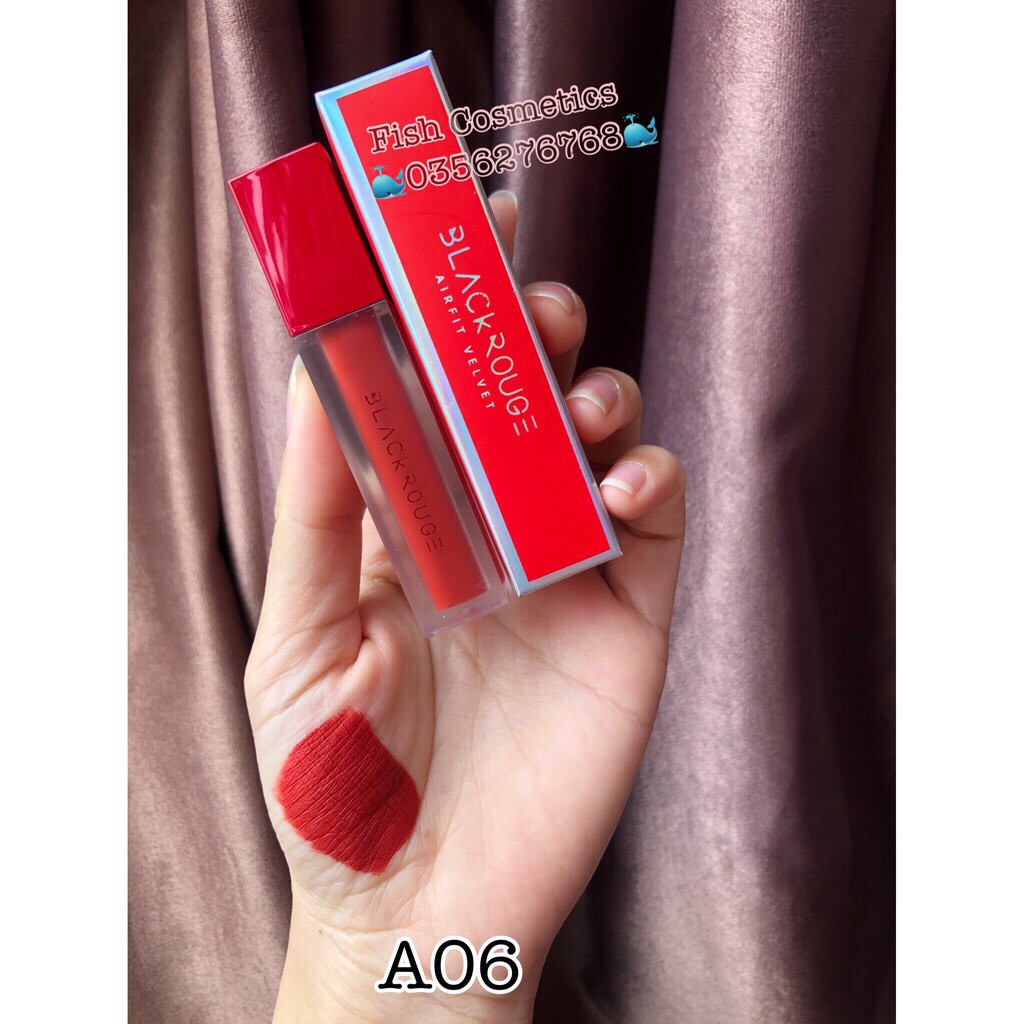 [Có Quà Tặng] Son Kem Black Rouge Ver 6 Ver 7 Đẹp Lì Thơm Handmade | Thế Giới Skin Care