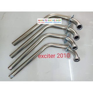 Cổ pô inox 304 gắn exciter 2010