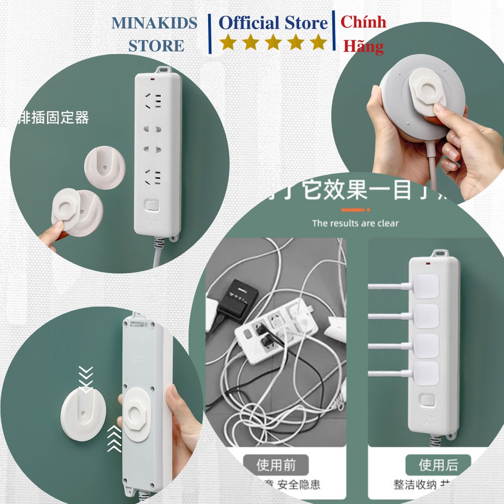 Thanh trượt gắn tường giữ ổ điện, các thiết bị điện tử khác, treo ổ điện, giá đỡ ổ cắm điện dán tường.