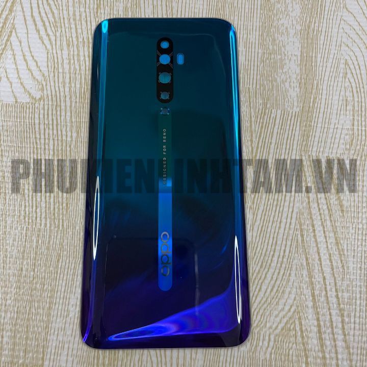 Nắp lưng oppo reno2 f, nắp lưng reno 2f kính - Zin