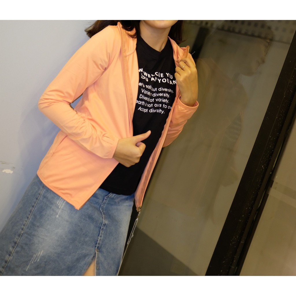 Áo chống nắng nữ MN Fashion Chất thun Kim Cương mỏng mát thông hơi | BigBuy360 - bigbuy360.vn