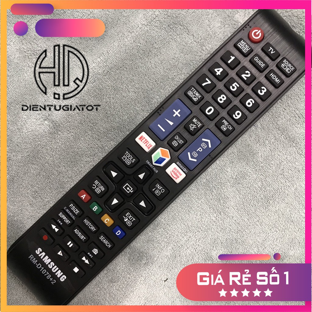 [Mã ELFLASH5 giảm 20K đơn 50K] [GIÁ GỐC]-BH 3 Tháng- Remote điều khiên Samsung RM-D1078+2