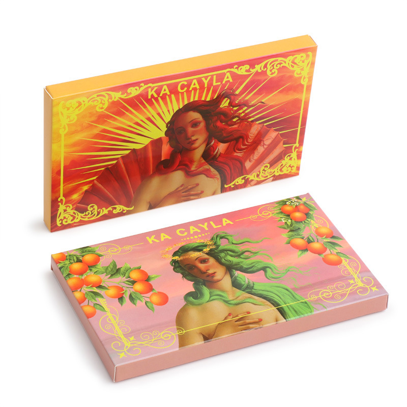 [Hàng mới về] Bảng phấn mắt 18 màu sắc tông lì và tông màu lấp lánh chống nước lâu trôi