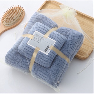 Set 2 Khăn Lông Cừu Hàn Quốc(Khăn Tắm+Khăn Mặt)