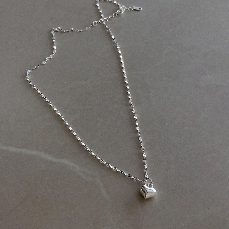 Vòng cổ Hàn Quốc Vòng cổ thời trang Vòng cổ hình trái tim thanh lịch Vòng cổ nữ