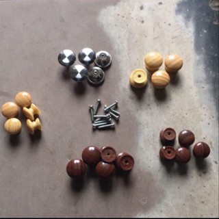 Núm tủ giả gỗ các loại có kèm vít GIÁ 1 CHIẾC