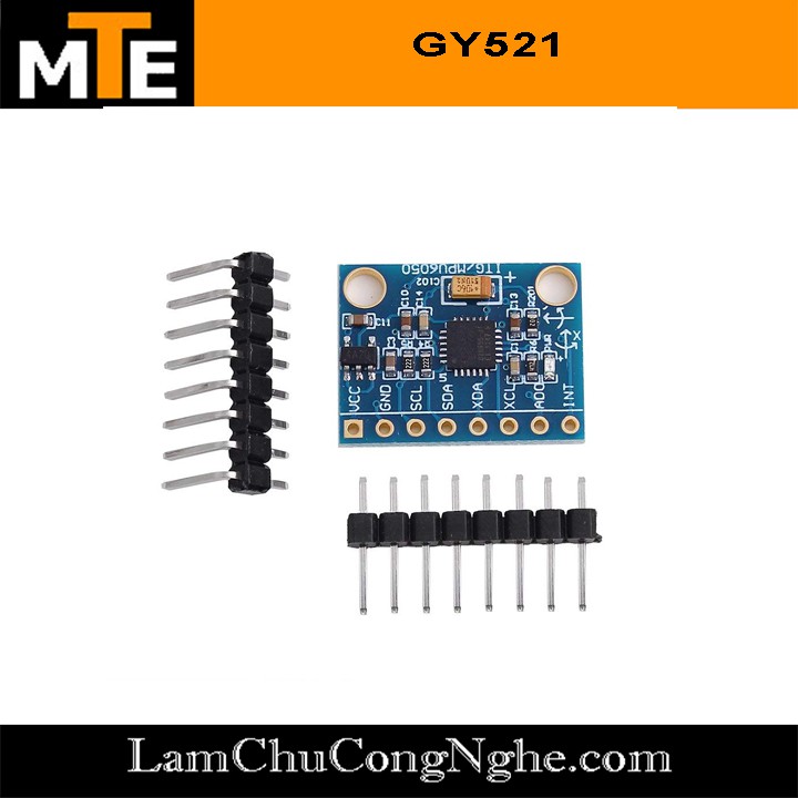 Cảm biến gia tốc 6 trục GY-521 MPU6050 - Module Arduino