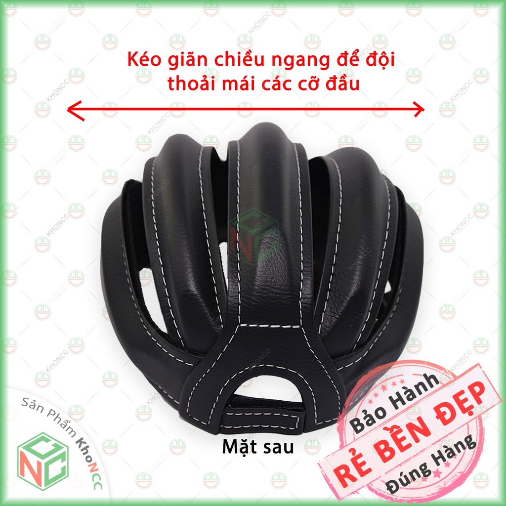 Nón Bảo Hiểm Ba Sọc Đẹp Giá Rẻ - Kiểu Dáng Thể Thao Mạnh Mẽ - NHK-NBH3SOC-NL-D