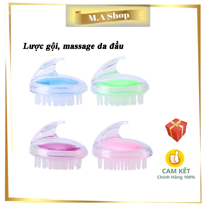 Lược gội đầu massage da đầu, làm sạch da đầu, thư giãn da đầu giá tốt/giá rẻ