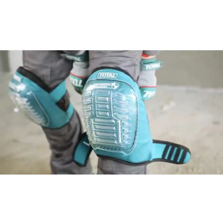 Miếng đệm đầu gối Total Vỏ ngoài PVC giúp chống va đập tối đa Miếng đệm bằng bọt đúc tạo thoải mái THKPT0201