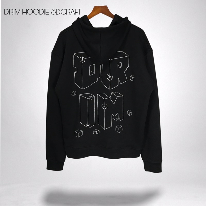 Áo hoodie local brand chính hãng unisex form rộng Drim Hoodie 3D-Craft