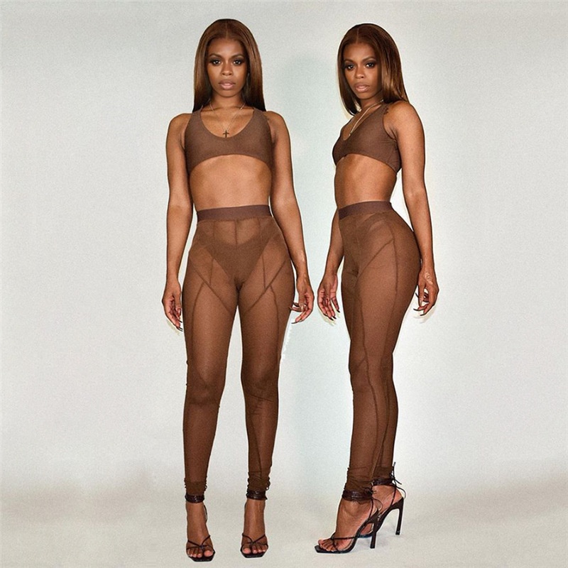 Quần lưới DUNEA lưng cao xuyên thấu gợi cảm dành cho nữ