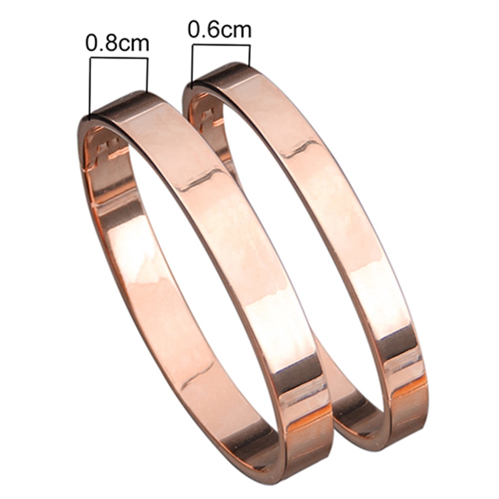 Vòng đeo tay titan kiểu dáng đơn giản và thời trang cho nữ