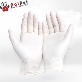 Găng Tay Khám Latex Examination Gloves Hộp 100 găng