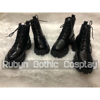[Sẵn] S5. Giày Boots Chiến Binh mẫu mới 2020 5cm ( size 35-40 ) ( BÓNG và NHÁM )