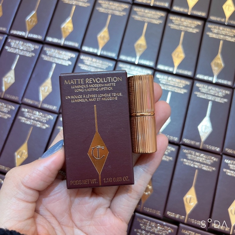 Son Charlotte Tilbury mềm mướt mịn lì mini size
