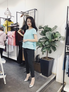 ✨[ ẢNH THẬT ] ÁO SƠ MI BABYDOLL 2 TẦNG CHẤT VOAN LỤA