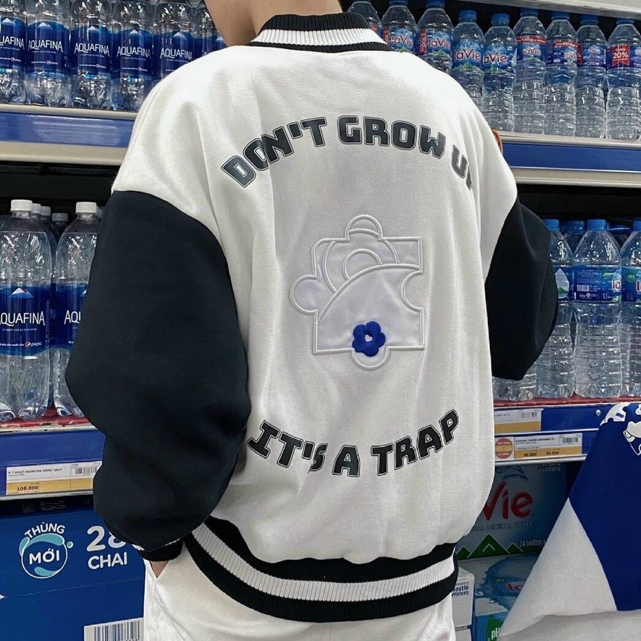 Áo khoác bomber chất Nỉ bông, mềm mịn, đẹp
