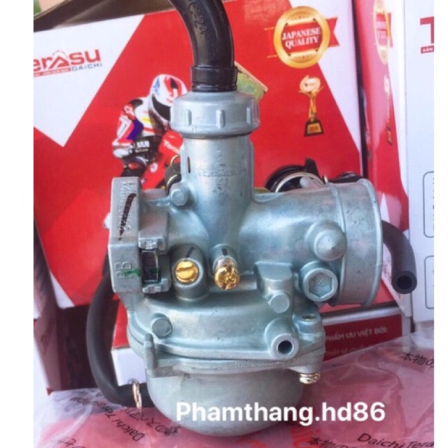 Chế hoà khí Honda dream chính hãng Keihin , Bình xăng con keihin