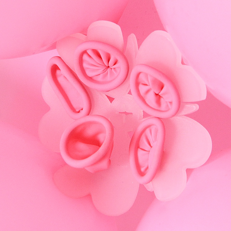 Set 10 Kẹp Khóa Bong Bóng Tạo Hình Hoa Mận Dễ Dàng Cài Đặt Dễ Dàng