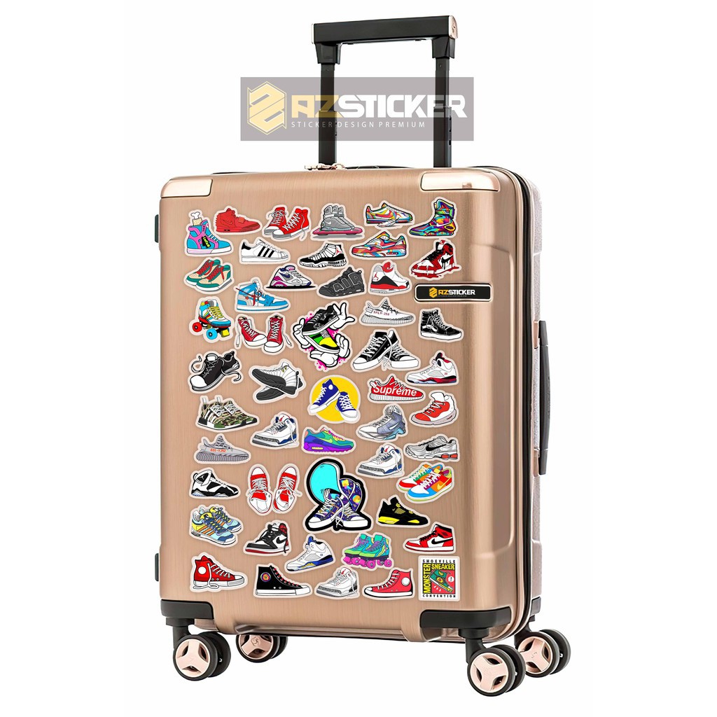 [Set 50+] Sticker Sneaker - Sưu Tập Giày | Dán Nón Bảo Hiêm, Điện Thoại, Laptop, Bình Nước...Chống Nước, Chống Bay Màu