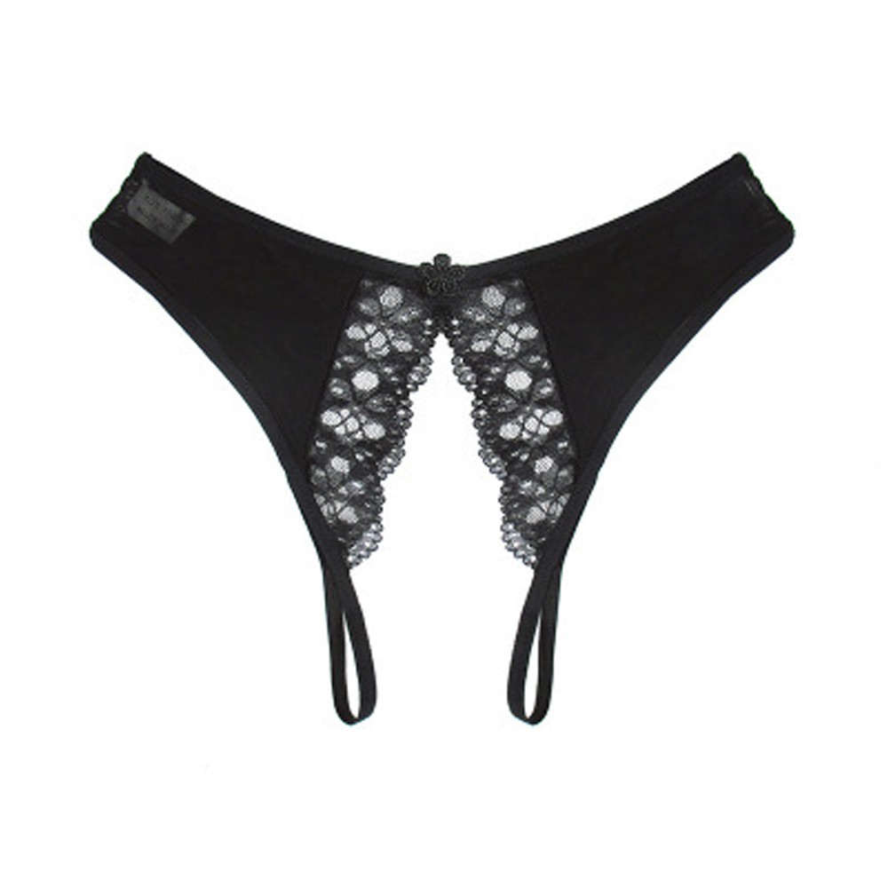 Quần lót chữ T siêu mỏng kèm quần lót G-string