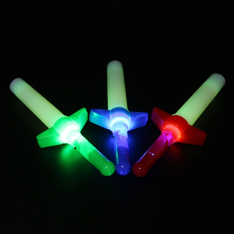 Gậy đồ chơi có đèn LED màu cầu vồng mới độc đáo