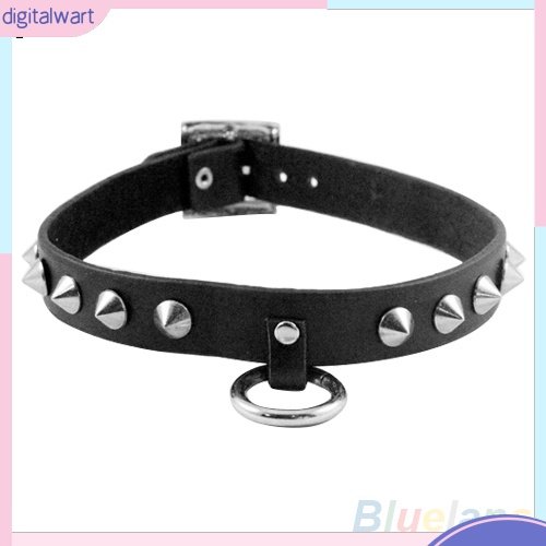Choker da giả phối đinh tán kiểu dáng thời trang cá tính dành cho nữ
