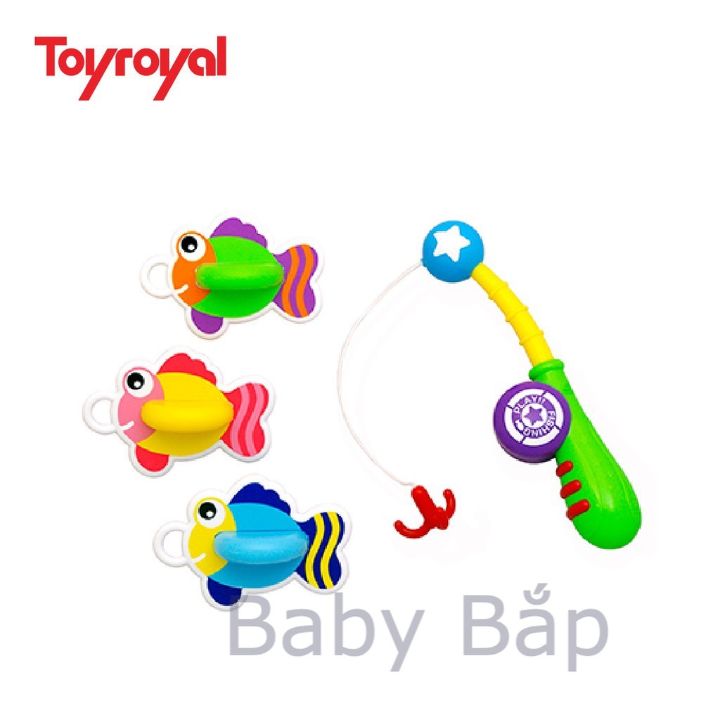 Bộ đồ chơi câu cá sắc màu Toyroyal 2022