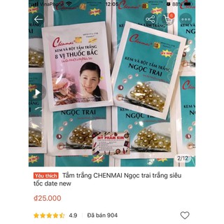 ✅<SIÊU TRẮNG>Tắm trắng Chenmai Ngọc Trai Thái Lan chính hãng