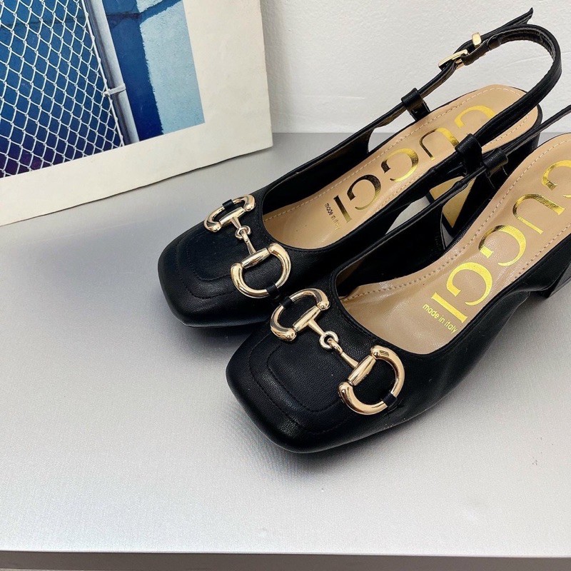 GIÀY BALL G U C C I GÓT VUÔNG 5 PHÂN VỀ LẠI