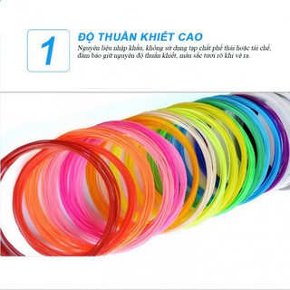 5 màu mực ABS/PLA dành cho bút vẽ 3D