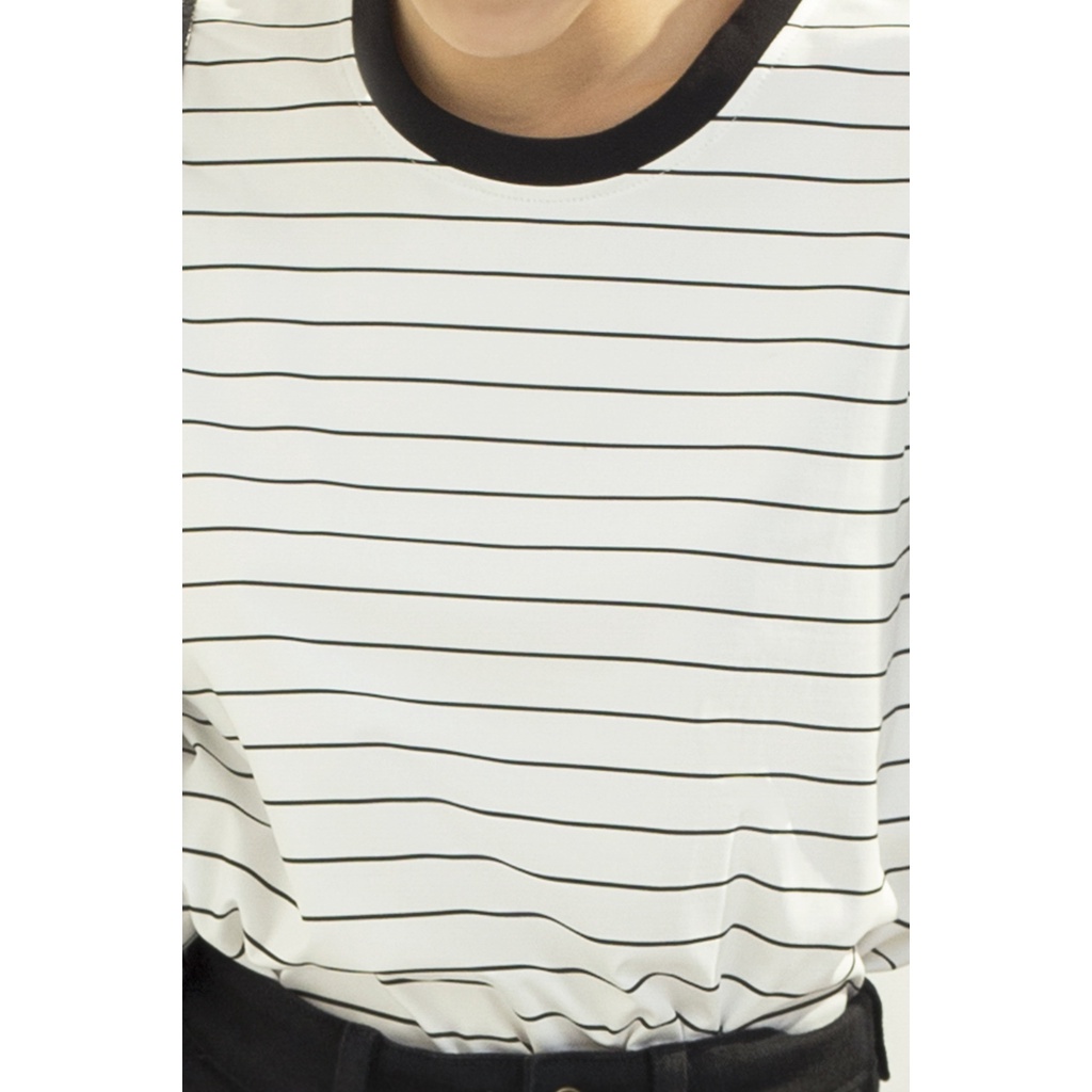 [Mã WABRGU3 giảm 10% đơn 99K] Áo thun sọc ngang GUMAC form dáng basic năng động, nhiều màu cá tính ATC03016