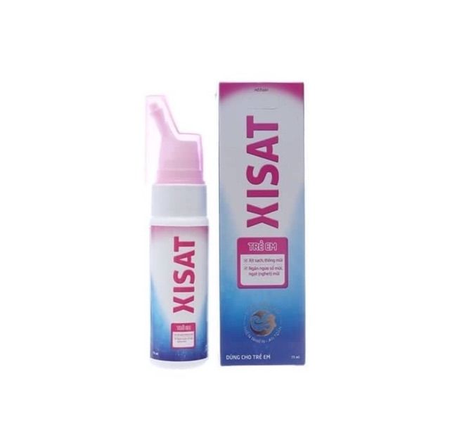 XỊT MŨI XISAT TRẺ EM (75ML)