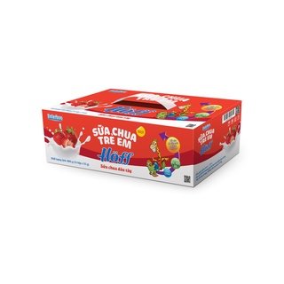 Sữa chua trẻ em vị dâu hoff vỉ 4 hộp x 55g - ảnh sản phẩm 8