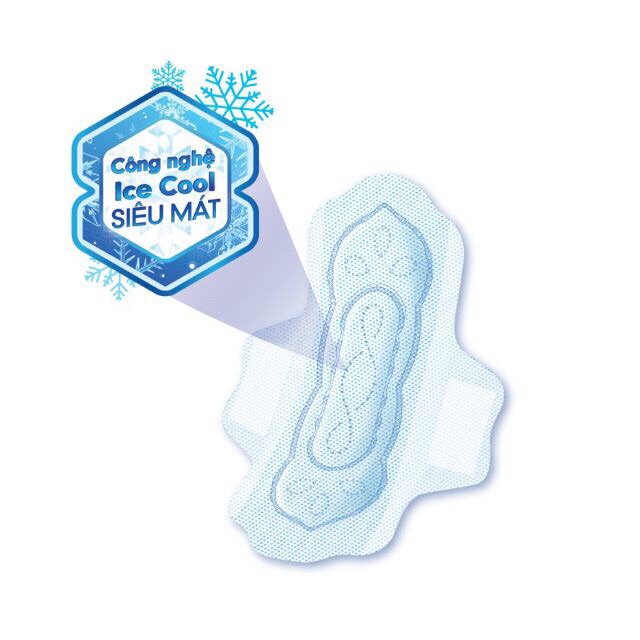 Combo 6 gói Băng Vệ Sinh Diana Cool Fresh Siêu Mỏng Cánh Gói 8 Miếng